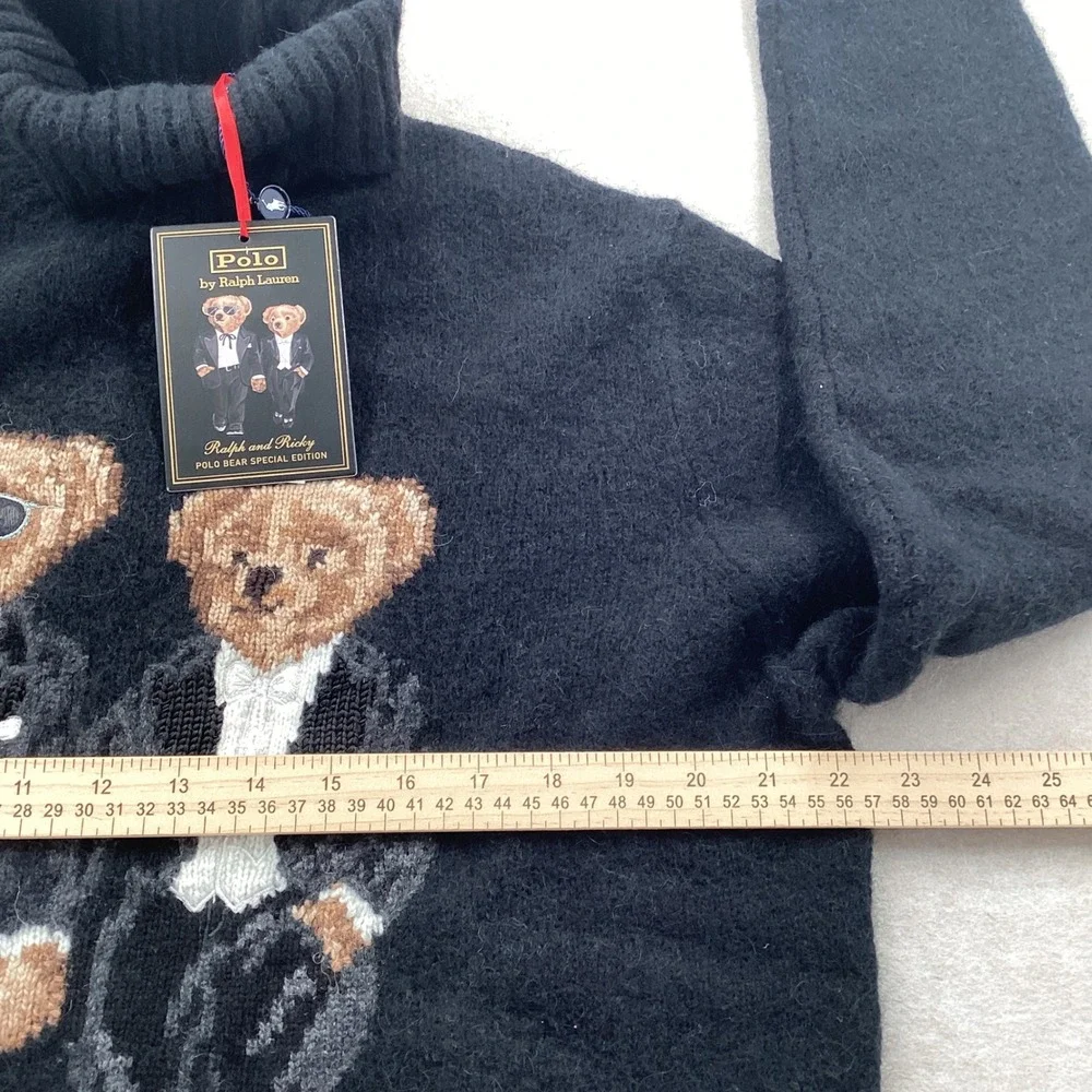 Polo Ralph Lauren Ralph and Ricky Polo Bear Special Edition Turtleneck Sweater
